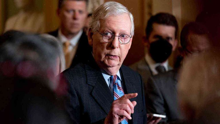 GOP House members meet with McConnell on government shutdown if Democrats don’t back contraceptive requirement