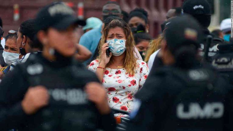 Panic ensues as dozens of prisoners die in prison riot in Ecuador