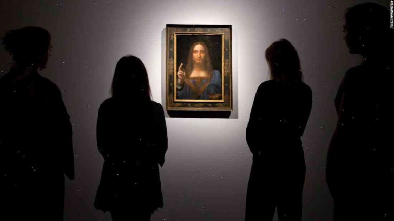Conflicting: Leonardo da Vinci painting shown with lost book attributed to him