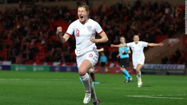 Women's World Cup qualifier: England top 20-0 to set record in Jordan Taylor's 141