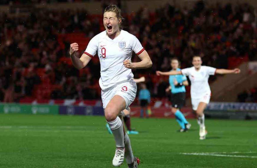 Women’s World Cup qualifier: England top 20-0 to set record in Jordan Taylor’s 141